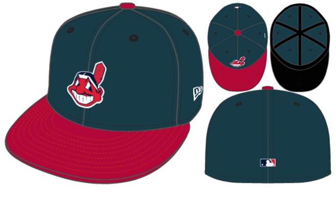 New Era Cleveland Indians 5950 hats– Destination Store