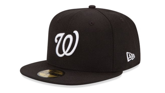 Reflectie zeil Miles New Era Washington Nationals 5950 black hat– Destination Store