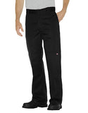 Loose fit double knee dickies pants black color style 85283 - Destination Store