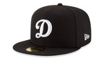 New Era Dodgers (D) 5950 hats black - Destination Store