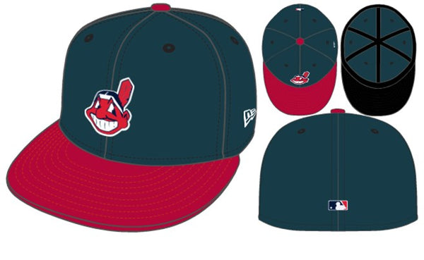 New Era Cleveland Indians 5950 hats - Destination Store