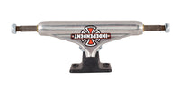 Stage 11 Forged Hollow Vintage Cross Silver Black Standard Independent Skateboard Trucks - Destination Store