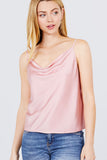 Cami satin top - Destination Store
