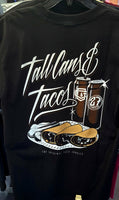 Tall cans and tacos- short sleeve men's T-shirt - Destination Store